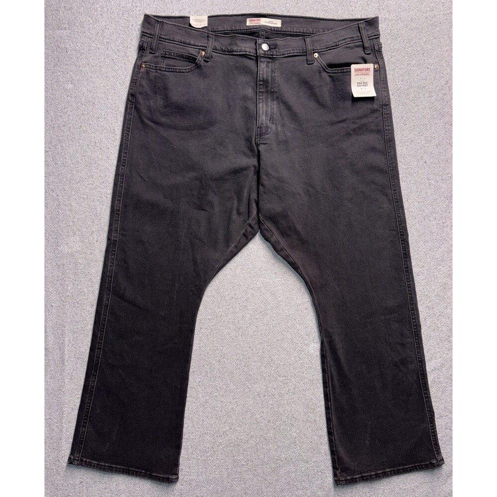 Signature by Levi Strauss Women's Heritage High-Rise Kick Boot Jeans - Waist 35